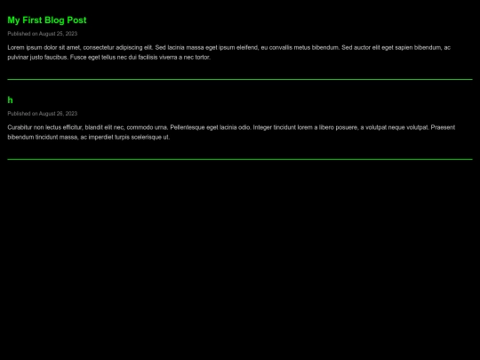 blog screenshot