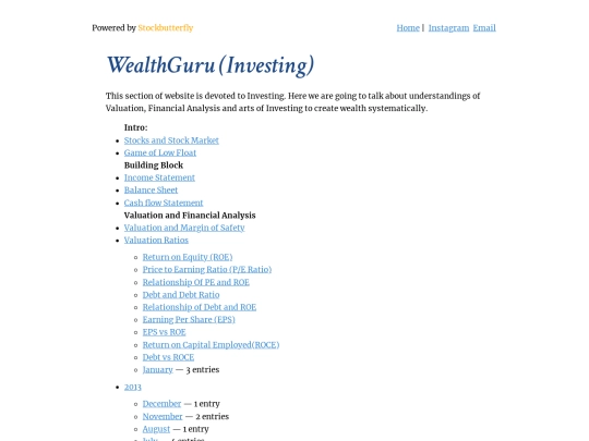 Investing screenshot