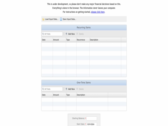 index screenshot