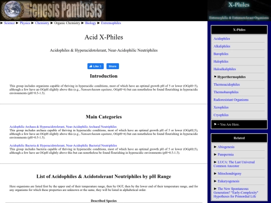acidophiles screenshot