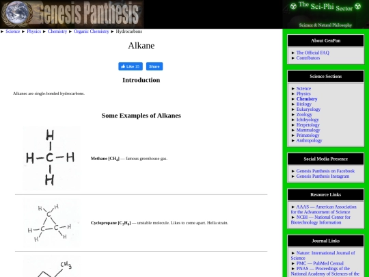 alkane screenshot