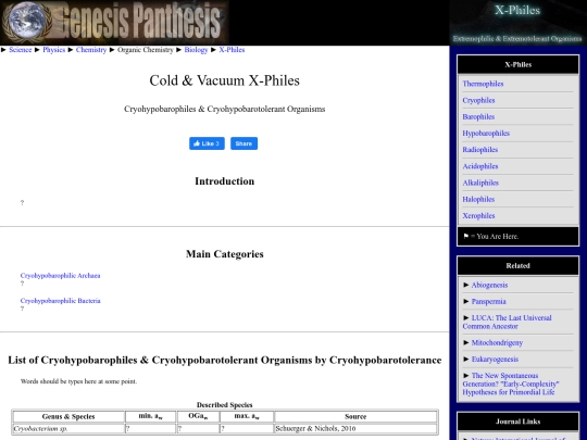 cryohypobarophiles screenshot