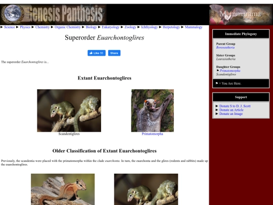 euarchontoglires screenshot