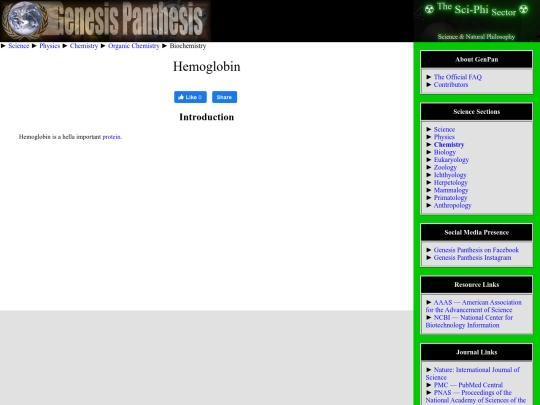 hemoglobin screenshot