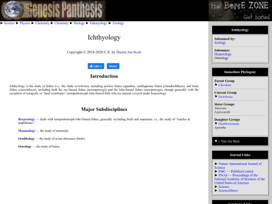 ichthyology screenshot