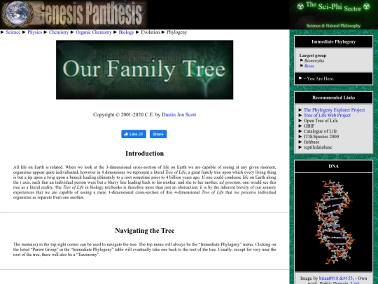 our-family-tree screenshot