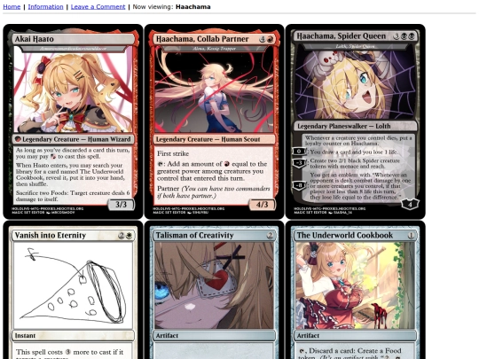 talents/haachama screenshot