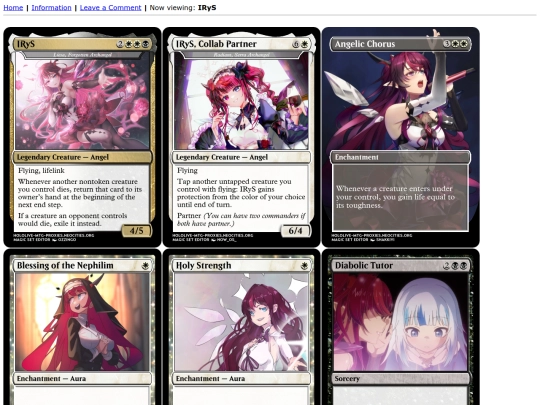 talents/irys screenshot