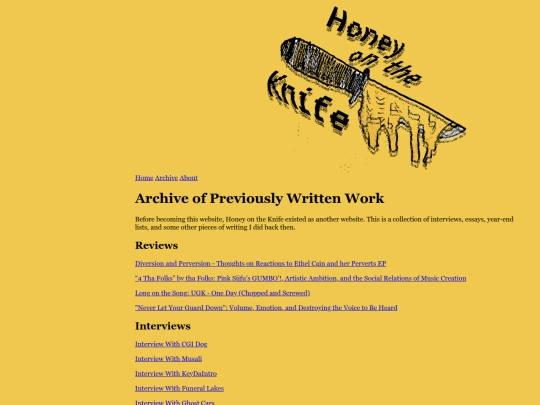 archive screenshot