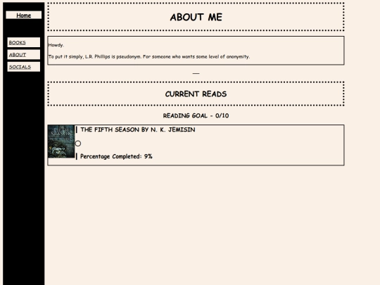 ABOUT screenshot
