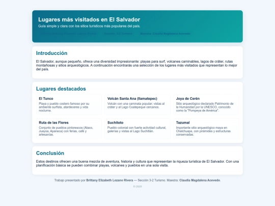 HTML Brittany  screenshot