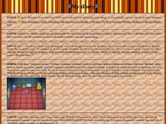 mydiary screenshot