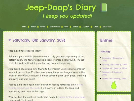 jeep-doop-diary screenshot