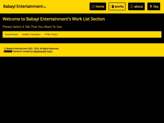 works screenshot