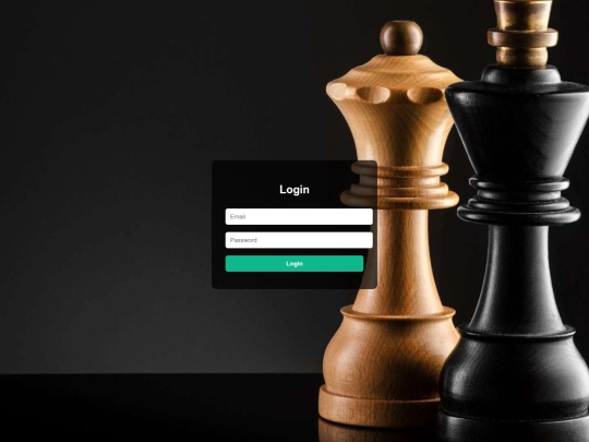 login screenshot