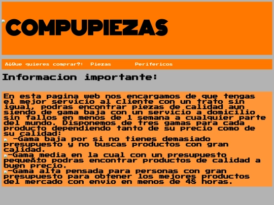 web screenshot