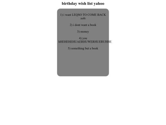 birthday screenshot