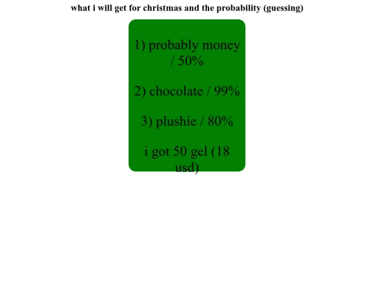 christmaswishlistguess screenshot
