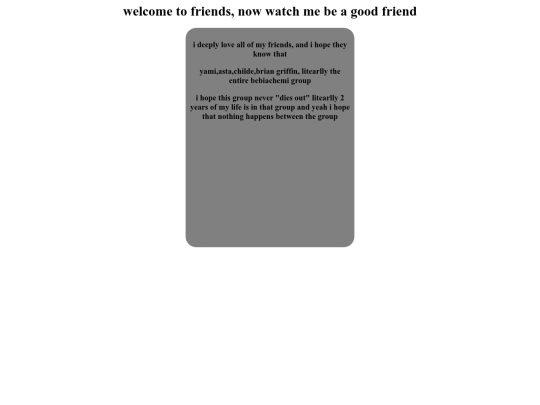 friends screenshot