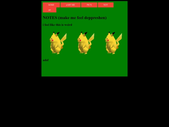 new site/notes screenshot