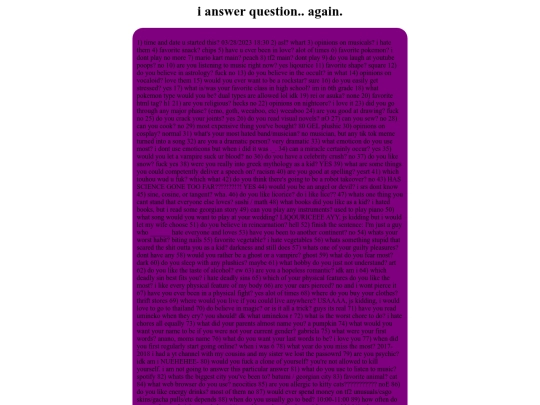 questionniare2 screenshot