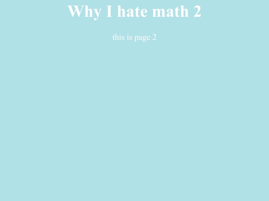 sasd/ihatemath2 screenshot