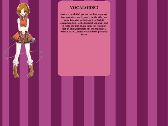 vocaloid screenshot