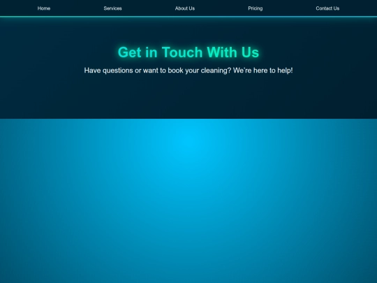 persenal website/contact screenshot