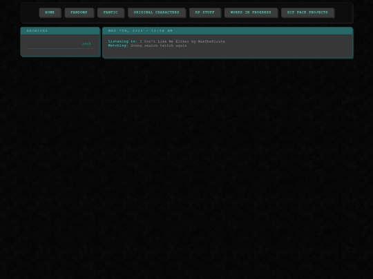 blog screenshot