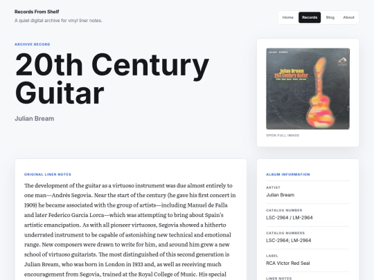 records/20th-century-guitar screenshot