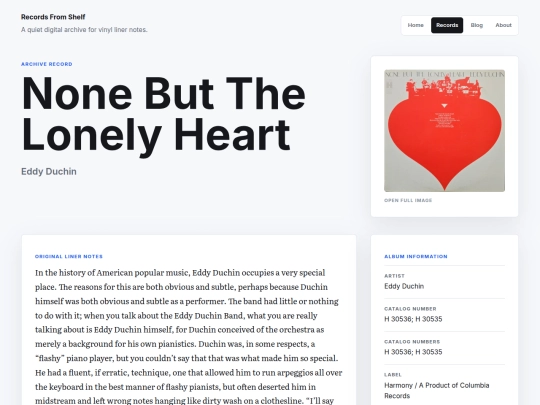 records/none-but-the-lonely-heart screenshot