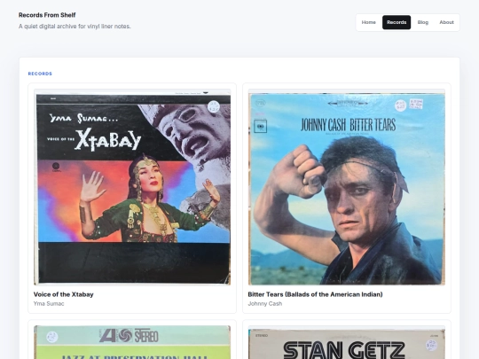 records/page/3 screenshot