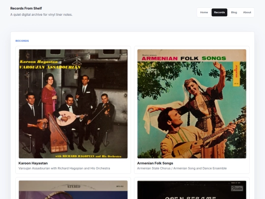 records/page/4 screenshot
