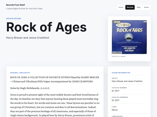 records/rock-of-ages screenshot