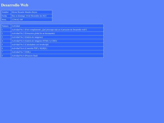 index screenshot