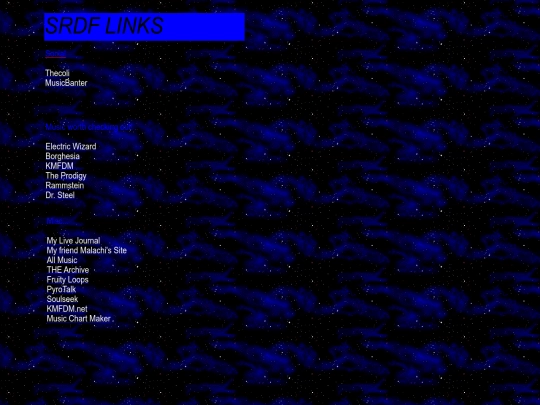 links screenshot