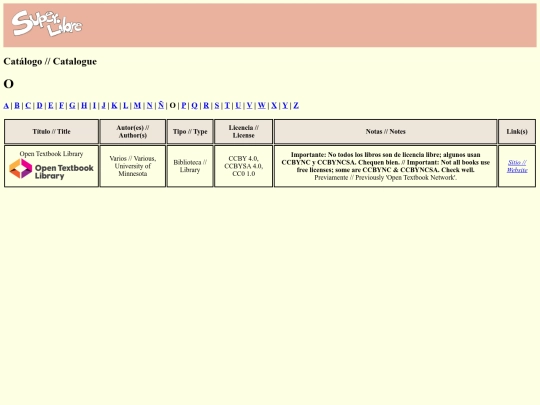 catalogoO screenshot