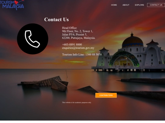 Contact screenshot