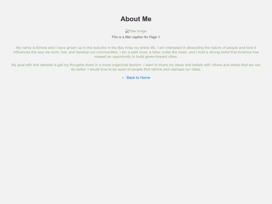 aboutme screenshot