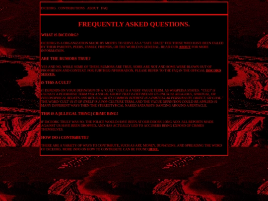 faq screenshot