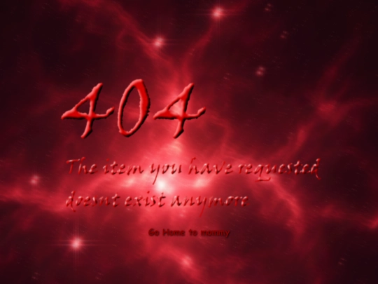 not_found screenshot