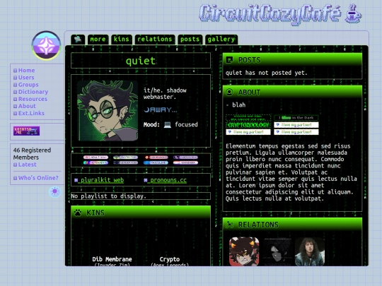 users/quiet screenshot