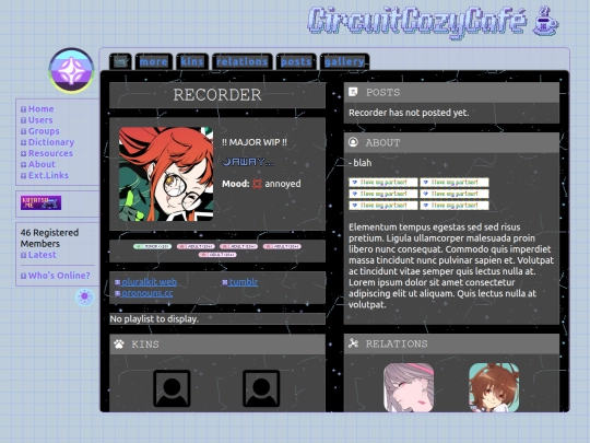 users/recorder screenshot