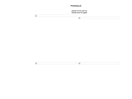 photoblog2 screenshot