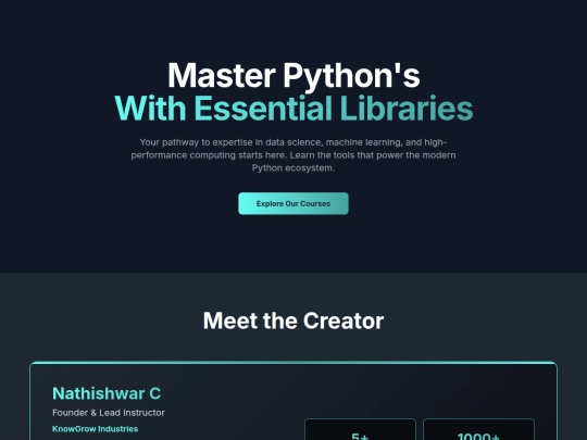 python_Courses screenshot