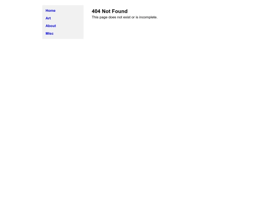not_found screenshot