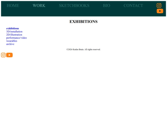 exhibitions screenshot