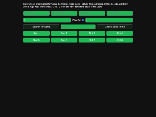 Seeds screenshot