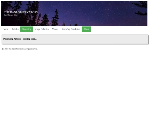 Observing screenshot
