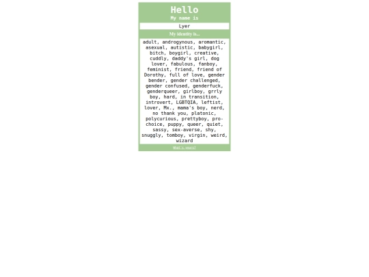 about/label screenshot